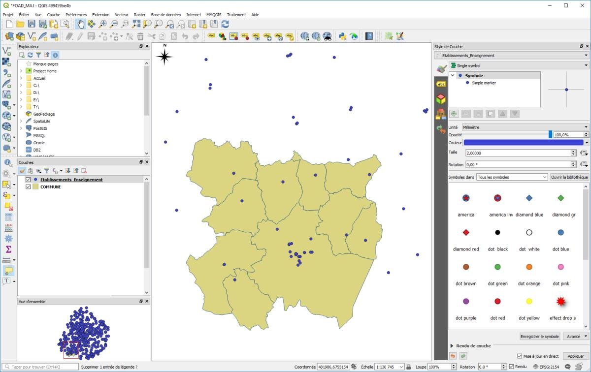 contoh data point dalam gis