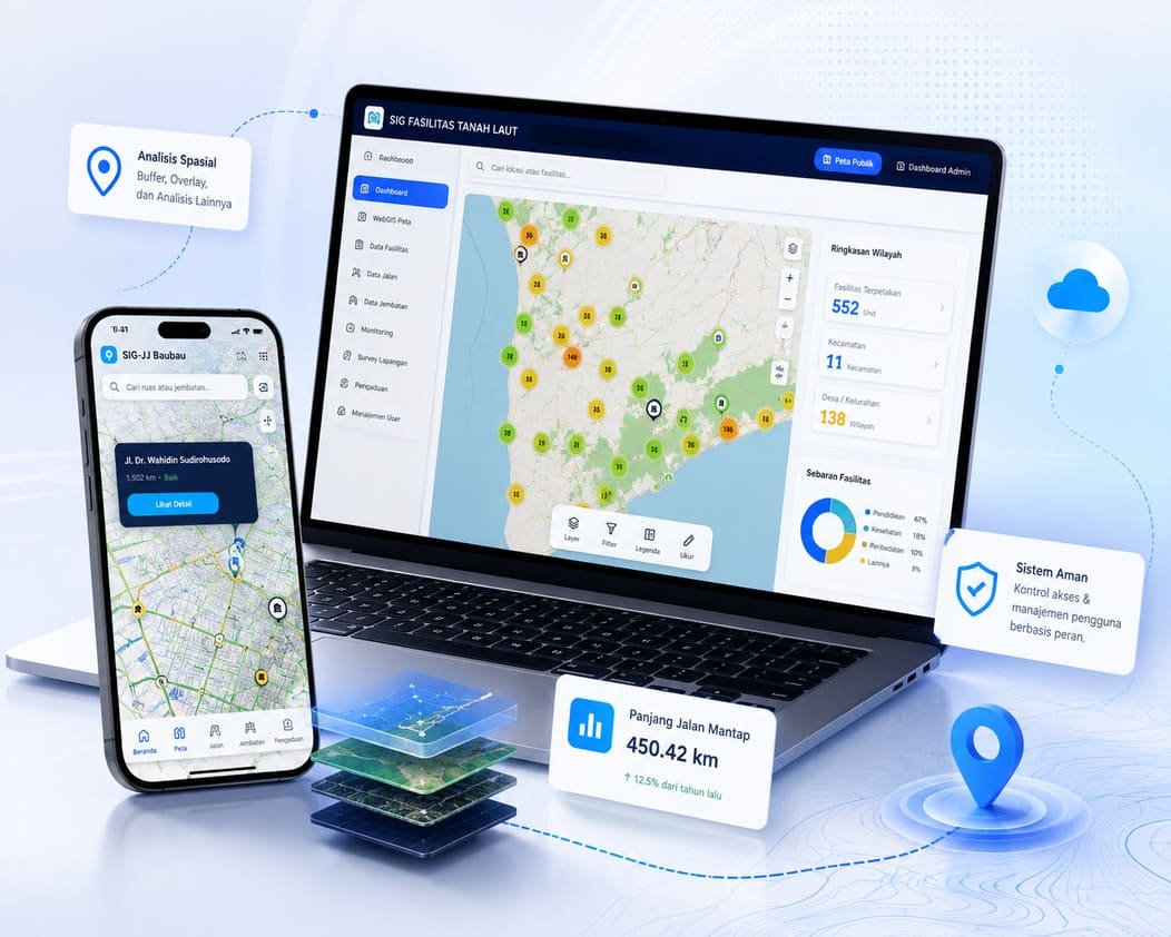 Jasa Pembuatan Aplikasi GIS dan WebGIS Profesional AplikasiPro.id